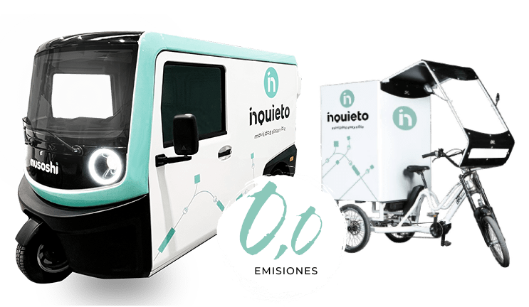 Inquieto - reparto última milla - 2